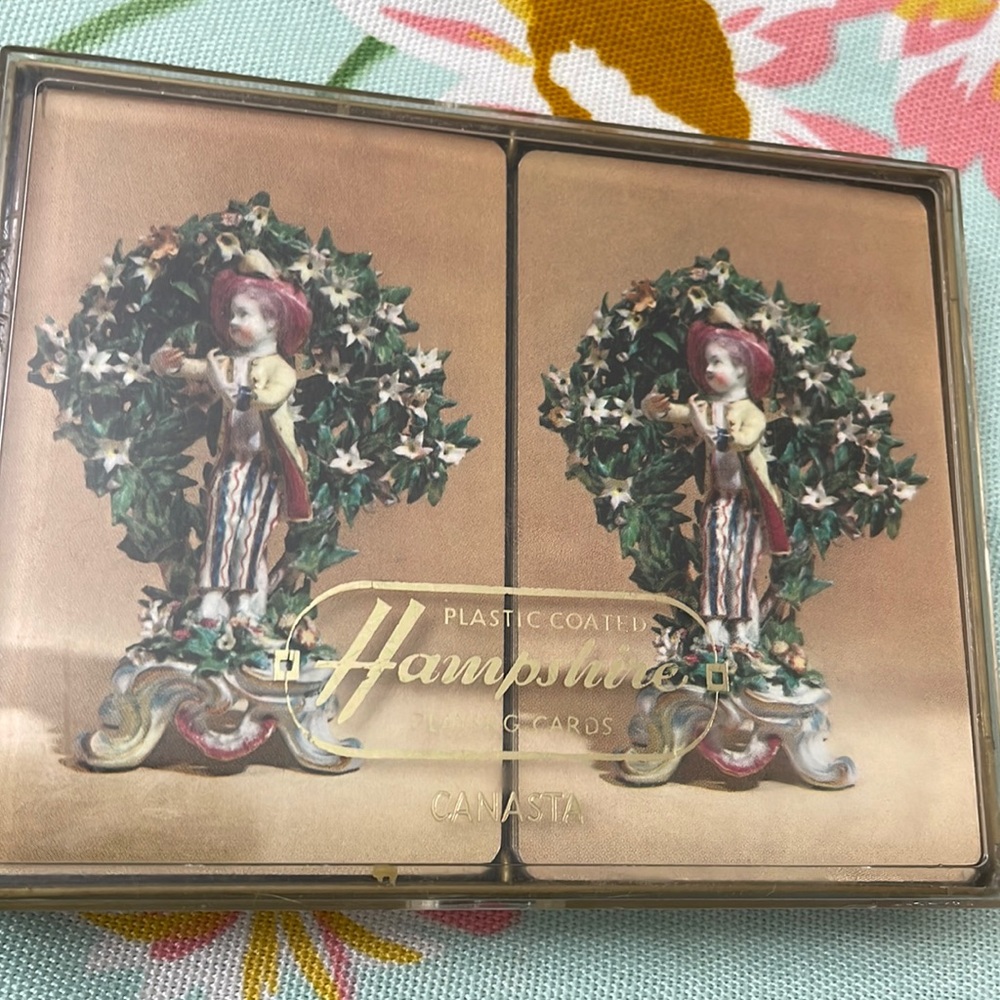 Vintage Hampshirite Canasta Cards